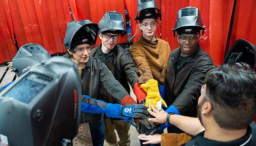 Welding Competition Group Shot